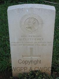 Dar Es Salaam War Cemetery - Flitcroft, William